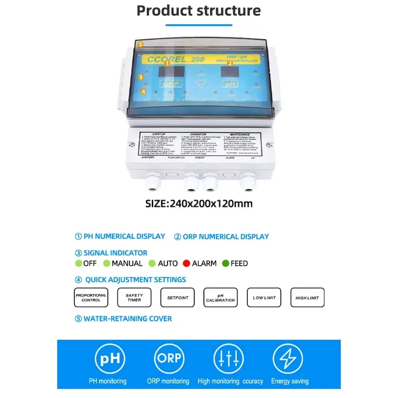 

Automatic Intelligent Digital Pool Water Quality Outdoor Use Swimming Pool Water Treatment Control System Pool Cleaner