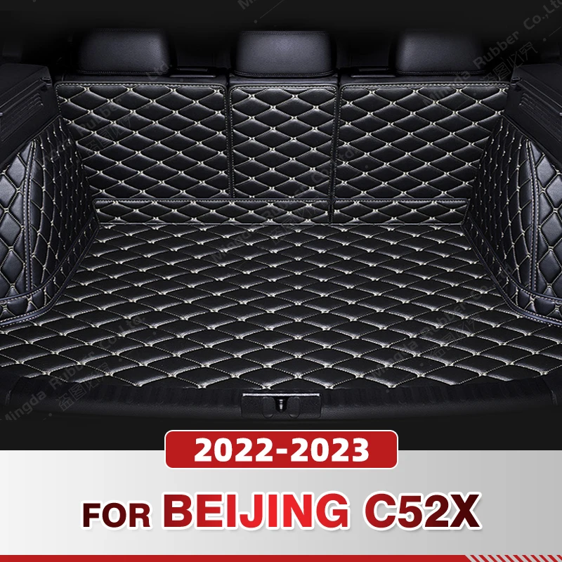 

Auto Full Coverage Trunk Mat For BEIJING C52X 2022 2023 Car Boot Cover Pad Cargo Liner Interior Protector Accessories