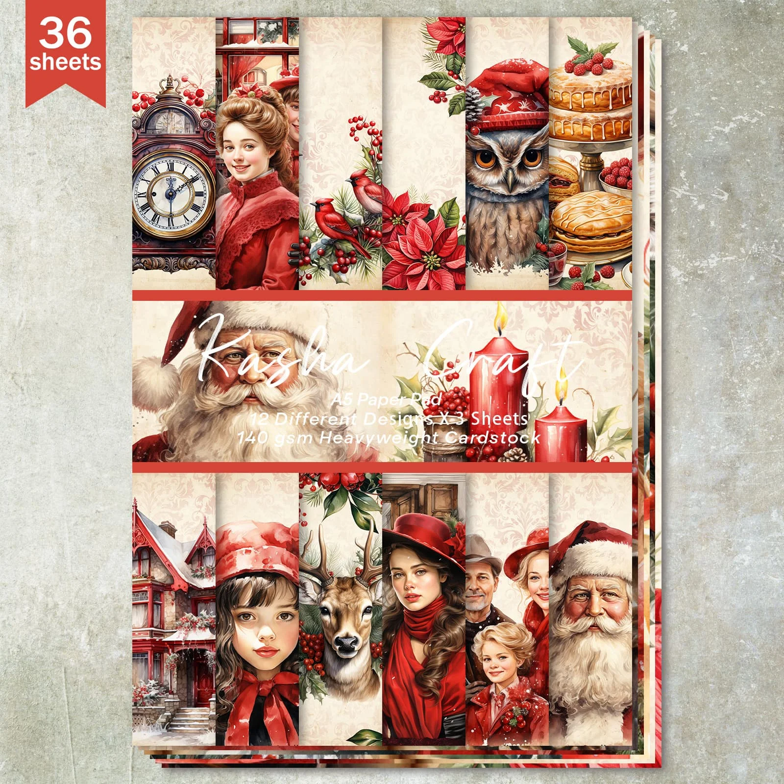 36 Sheets A5 (Festi… - image