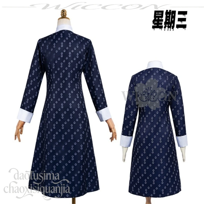 بذلة لوليتا القوطية الداكنة فستان طويل أنيق مع ذيل حصان مزدوج على الطراز القوطي للهالوين وعيد الميلاد