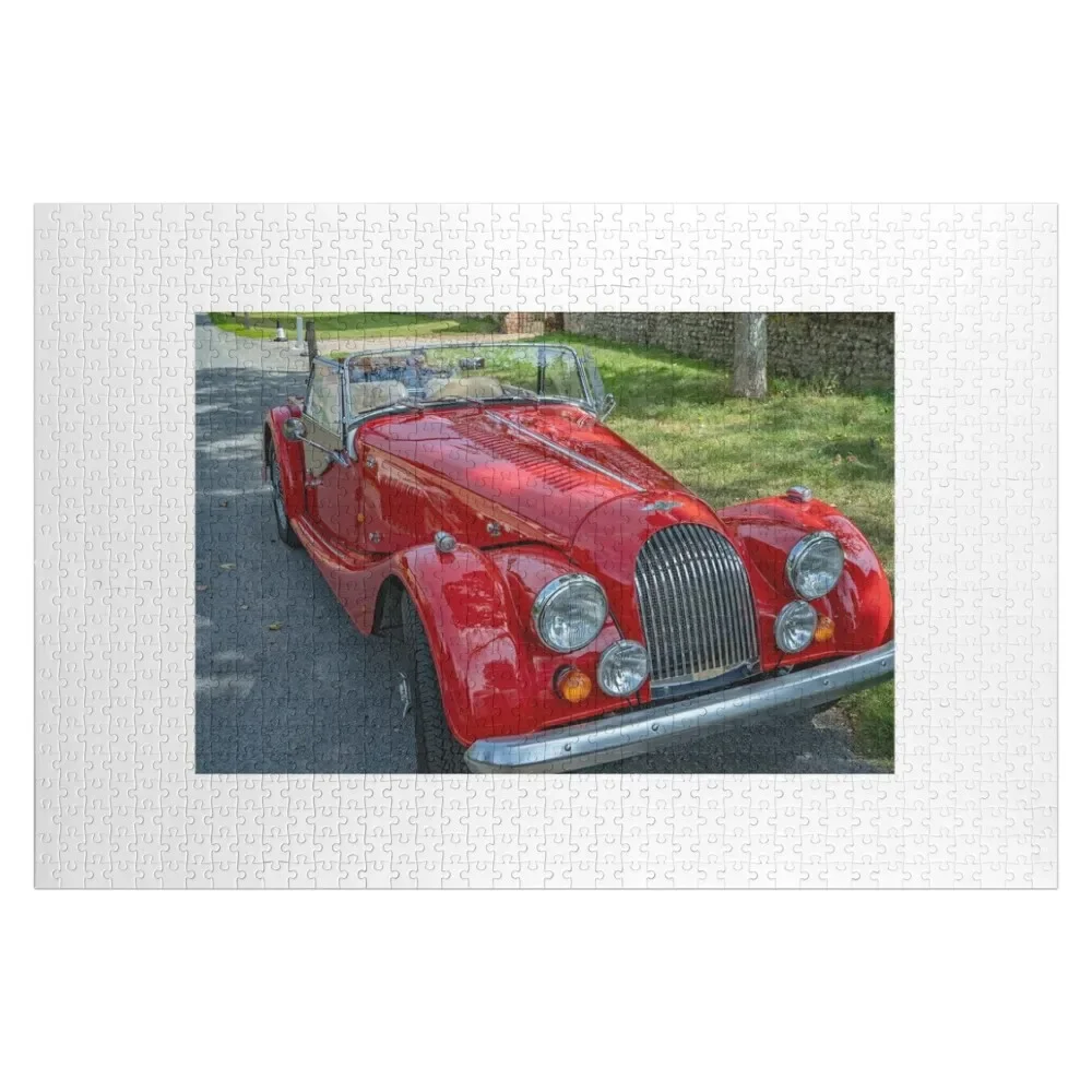 Classic Morgan Sports Car Jigsaw Puzzle Wooden Adults Personalized Gift Ideas Puzzle