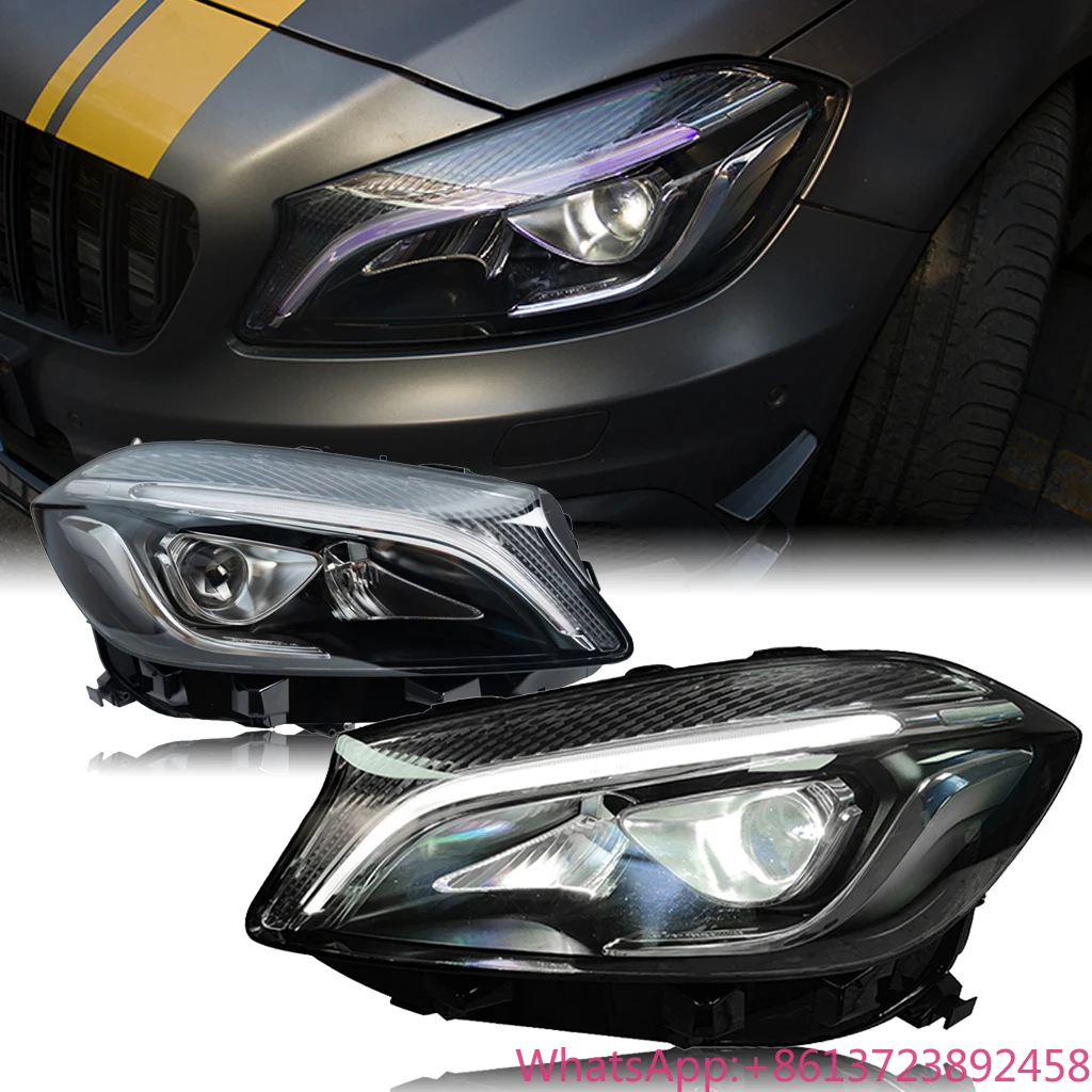 

Wholesale Mercedes 13-18 Class a W176 LED Headlights Upgrade Plug and Play