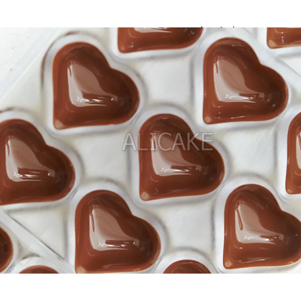 Polycarbonate Chocolate Molds Sphere Heart Chocolate Bar Bonbons Candy Professional Acrylic Confectionery Baking Pastry Utensils