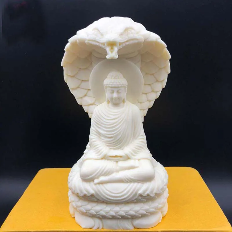 Good Asia Thailand Buddhism Buddha Cobra King God Buddha Statue Sculpture Bless…