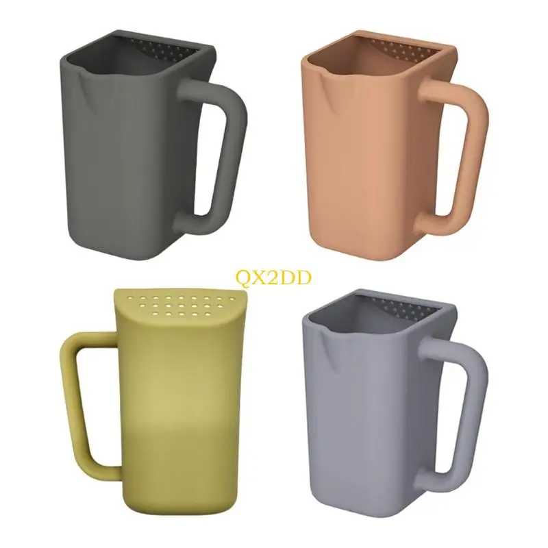 QX2D младенческая баня для полоскания ванны с нельзящей ручкой и потоками воды для защиты глаз