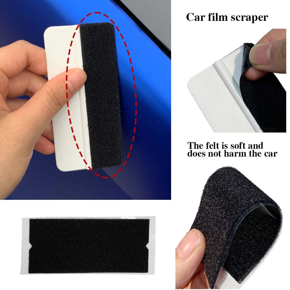 1pcs Car Film Wrap Tools Kit Scraper Squeegee Vinyl Wrapping Tool Vehicle Sticker Installation Kit Auto Foil Car  Accessories