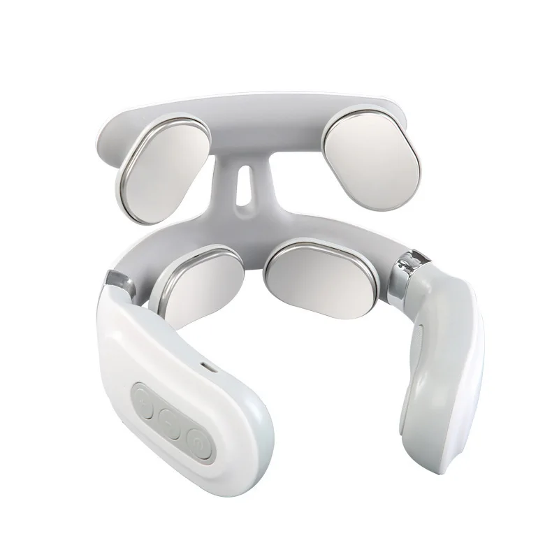 YY Neck Massager Neck Massager Cervical Vertebra Physiotherapy Instrument USB Wireless Smart