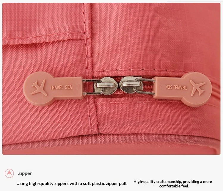 Reise-Unterwäsche-Organizer für Damen, Große Tragbare Aufbewahrungstasche für Zuhause mit Griffen – Detail 21