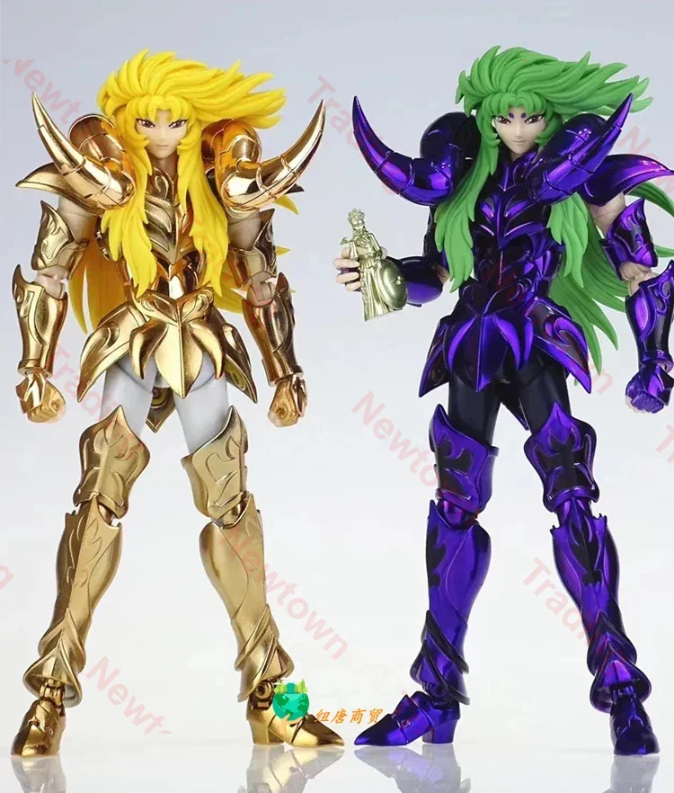 

In Stock JM.MST Saint Seiya Myth Cloth EX Aries Shion Grand Pope Surplice/Hades/24K/OCE Gold Knights of The Zodiac Action Figure