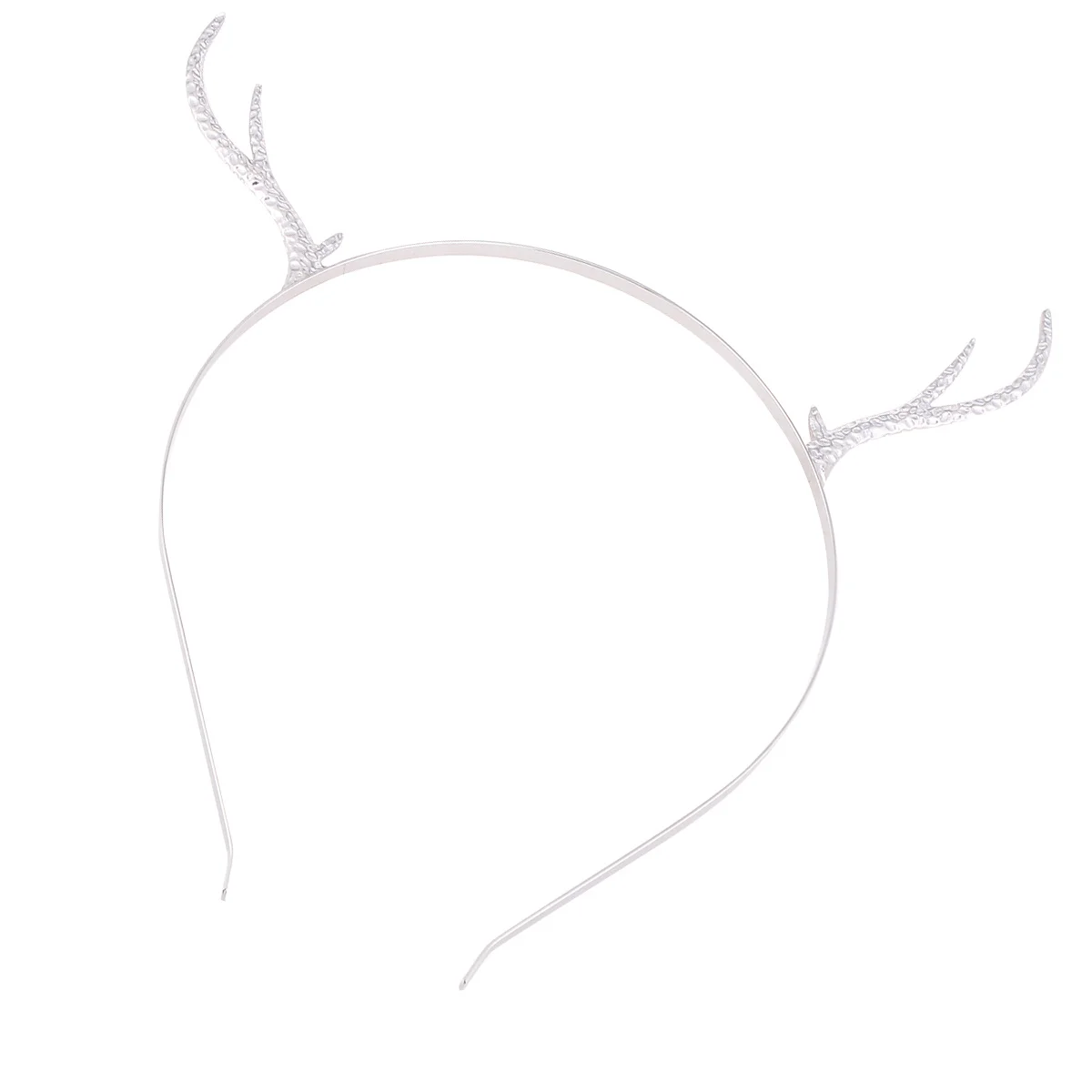 

Antler Hairband Girls Festive Christmas Headband Alloy Hair Hoop Party Photo Props Cosplay Accessory Holiday Costume Kids Women