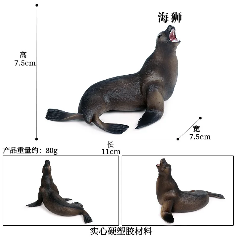 41 نوعًا من حيوانات المحيط القطبي عمل الشكل البطريق الفظ خروف البحر الأسد ختم قضاعة سمور البحرية نموذج PVC لعبة تعليمية للأطفال