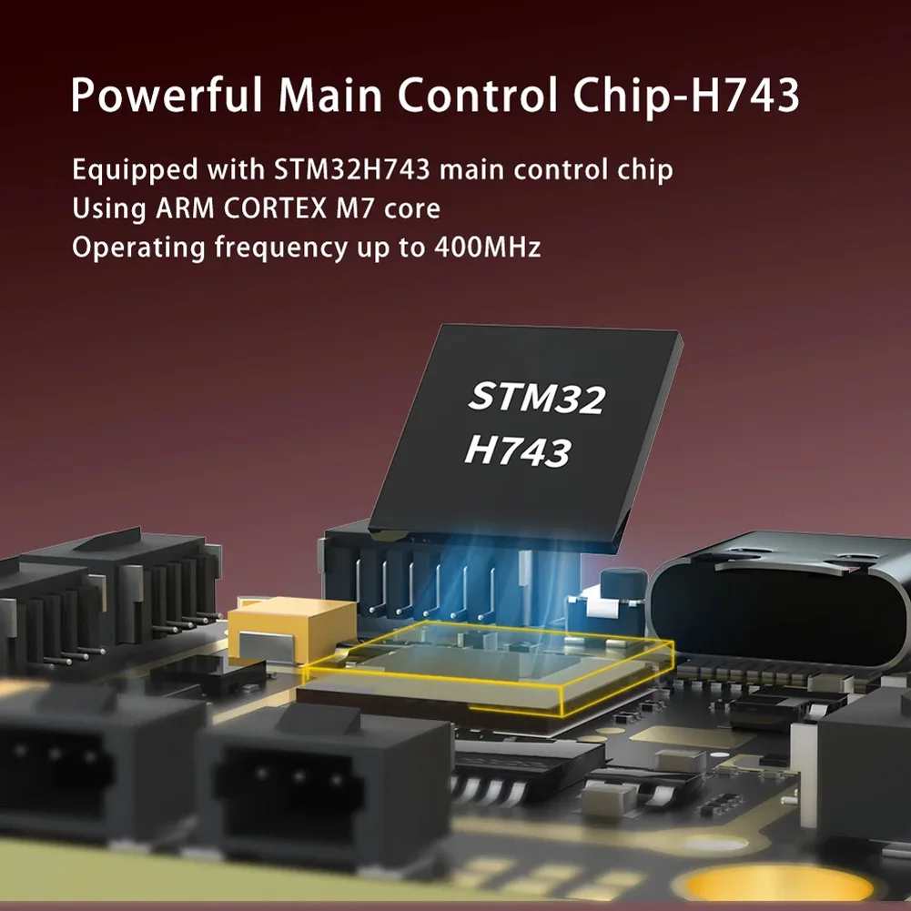 RUSH BLADE H7 PRO وحدة تحكم في الطيران غلاف ألومنيوم كامل باستخدام الحاسب الآلي 4-12S متعدد القنوات BEC لـ RC FPV