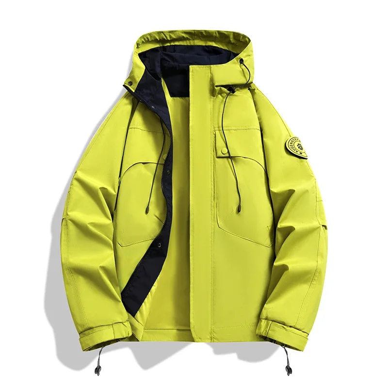 

20262025 Men's Trail Running Jacket Breathable Water Resistant Lightweight Hiking Windbreaker Hoodie mens jacket men clothing