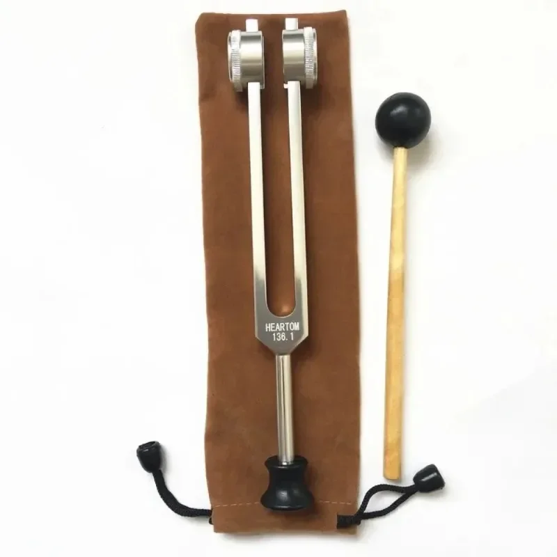 136.1Hz Tuning Fork Weighted Diapason Chakras Tuning Forks Sound Healing Medical Apason Yoga Musical Instrument Percussion