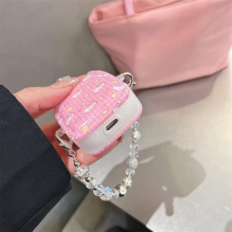 Mini Hello Kitty etui na słuchawki dla Apple AirPods 1 2 3 generacji Airpods Pro etui bezprzewodowe słuchawki z Bluetooth