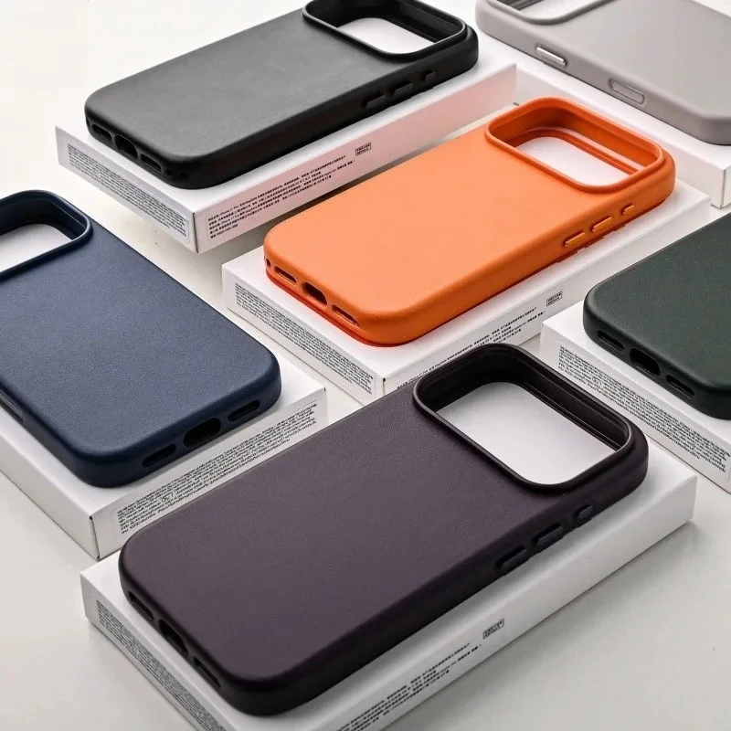

Business Official Leather Case for IPhone 17 ProMax Magnetic Animation Protective Cover Anti-drop Case for IPhone 17 Pro Funda