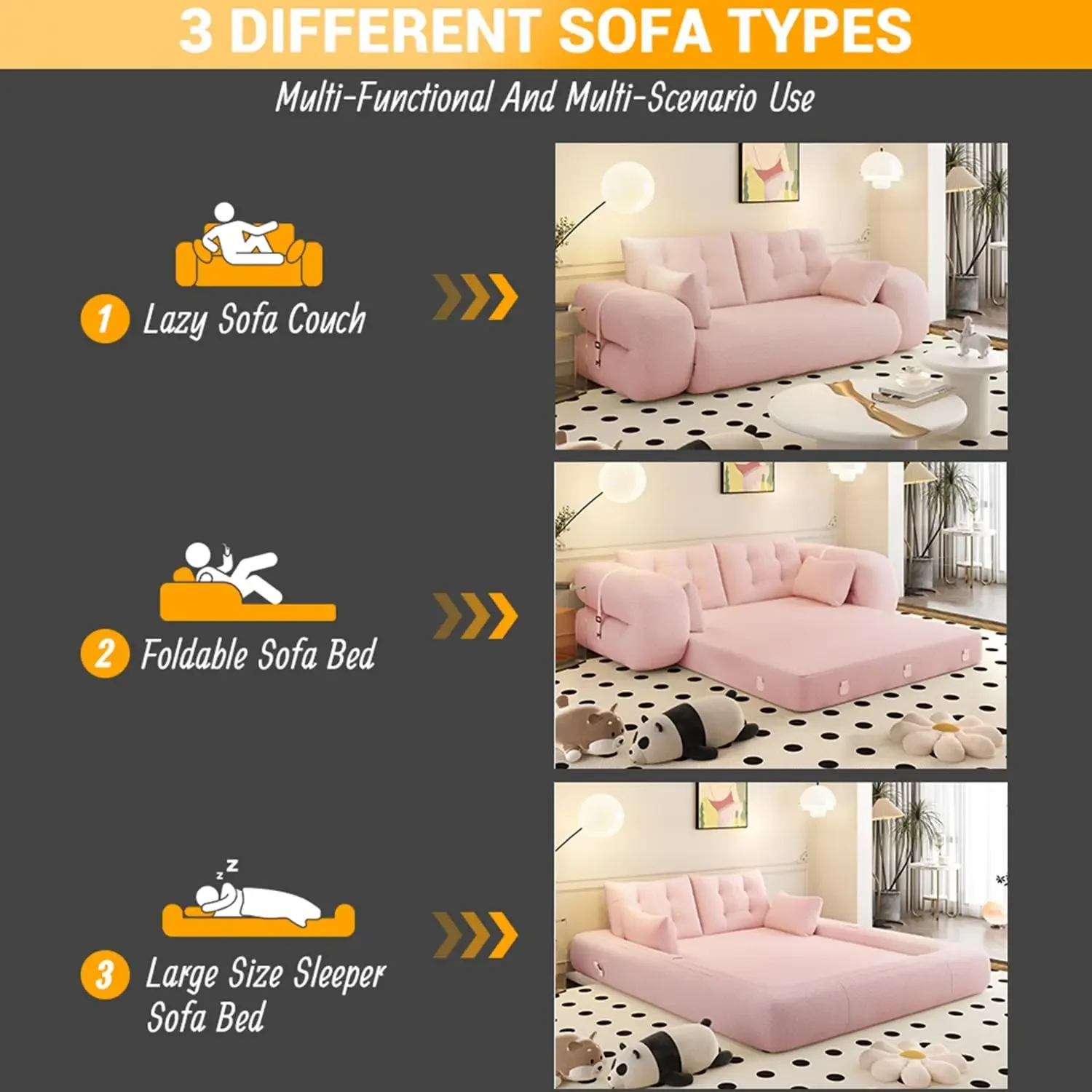 Thumbnail 3 - #40 Highest Rated Convertible Sofa Beds to Buy in 2026