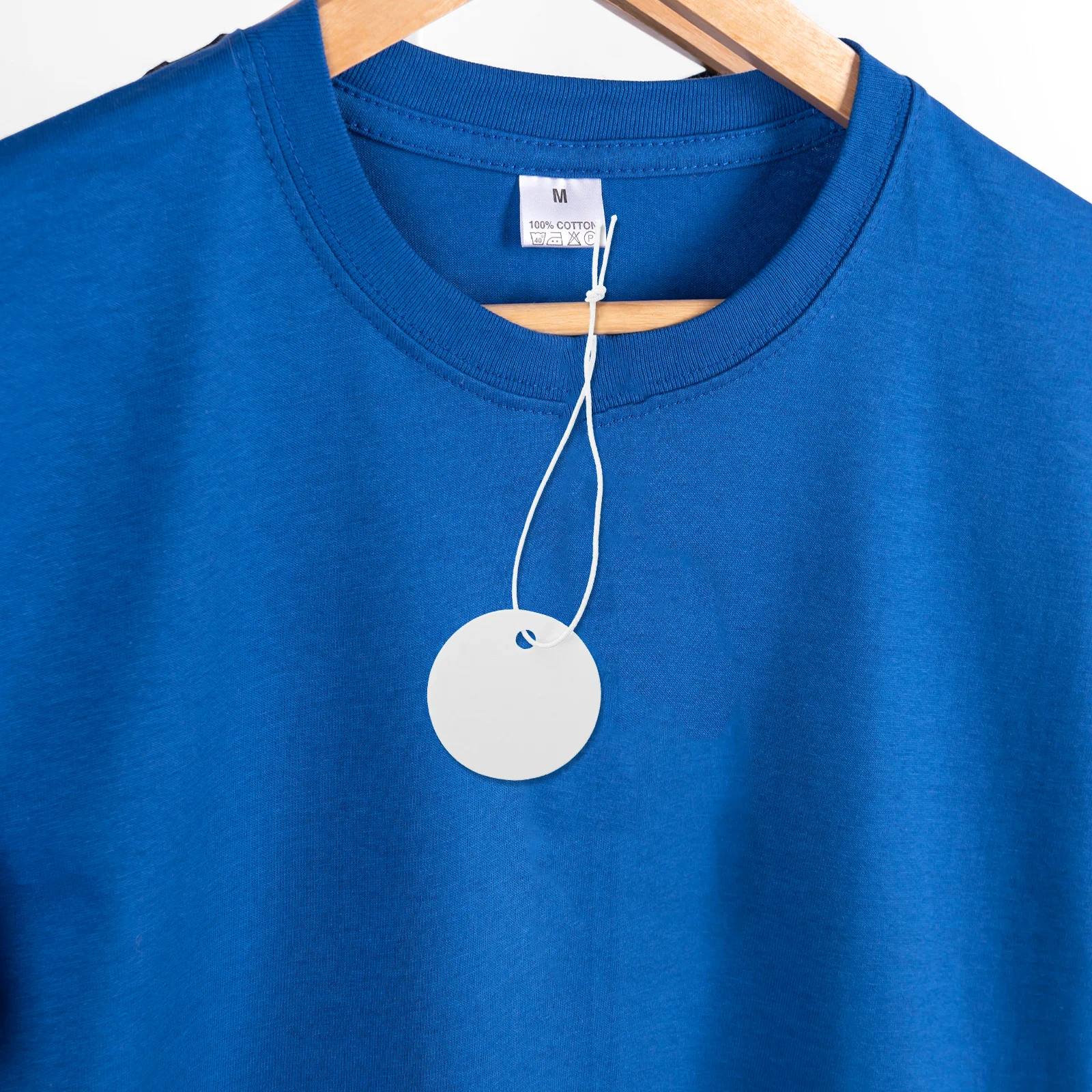 

100pcs Elastic String For Jewelry Blank Price Tags Hanging Marking Tags Writable Labels For Clothing Merchandise Packaging