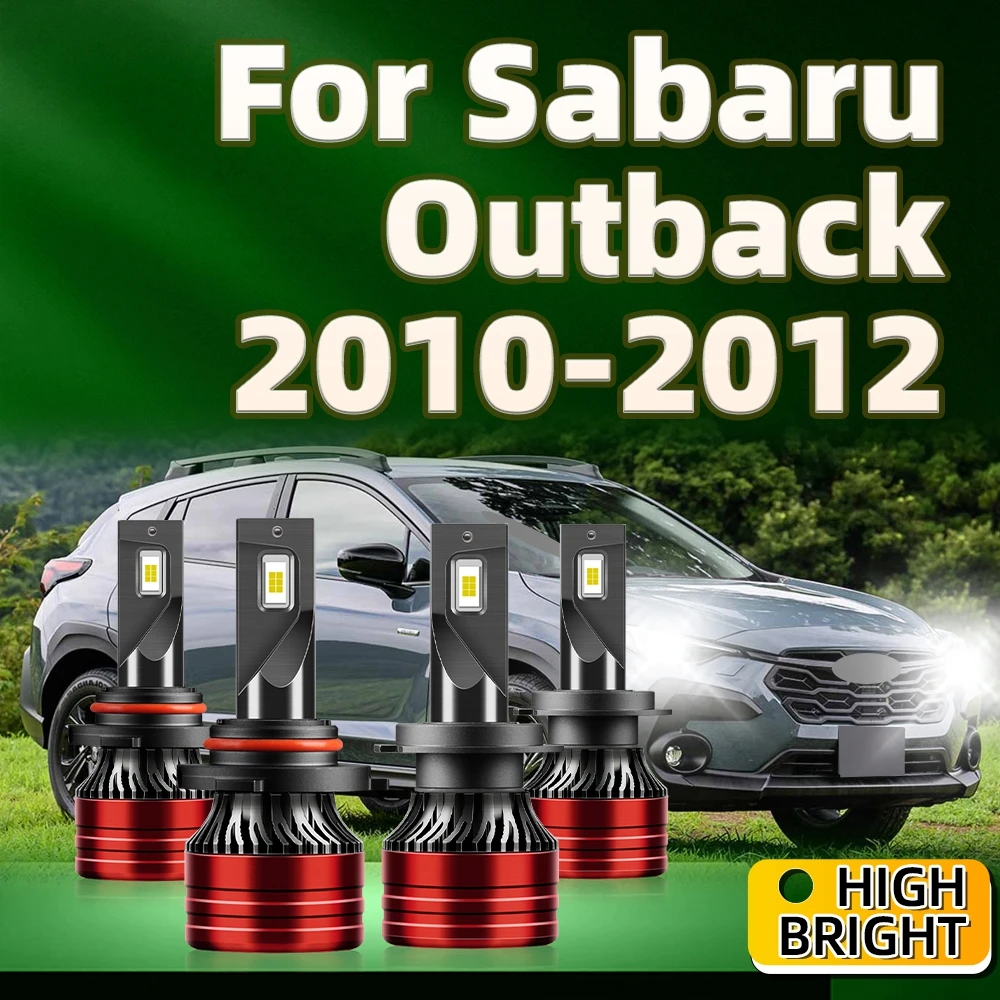 

2/2/4Pcs 6000K 30000LM Powerful Bright Led Headlight H7 9005 Bulb Car Light For Sabaru Outback 2010 2011 2012