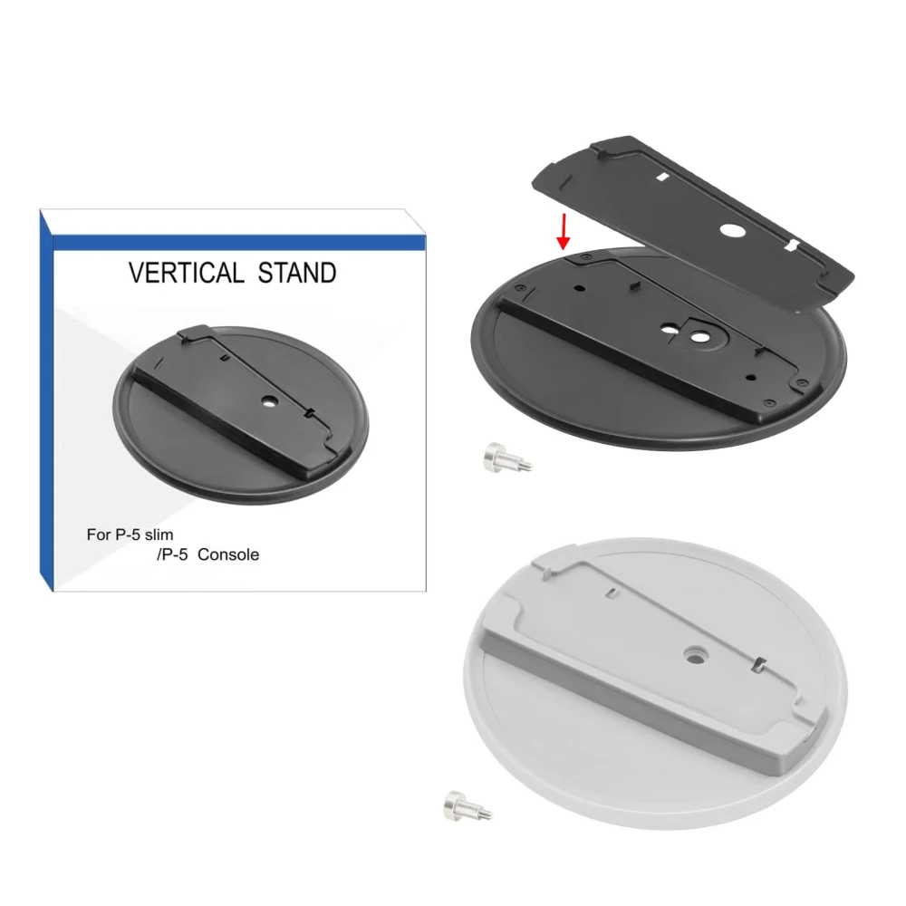 For PS5 Slim Console Universal Vertical Vertical Stand P5 Console Dock Stand Vertical Stand