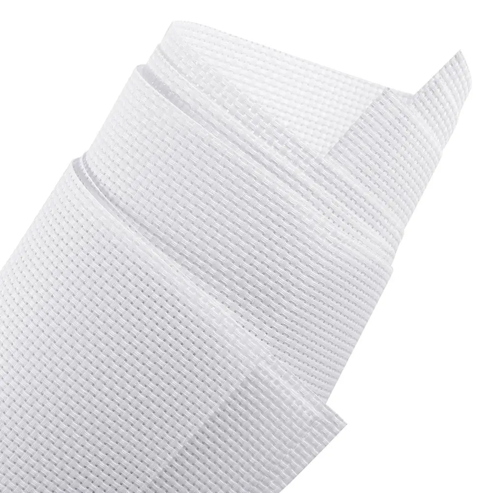 

2 Pcs Embroidered Cloth Stitch Cloth 45x30cm White Cotton DIY Quilting Supplies Embroidered Handmade Crafts Projects