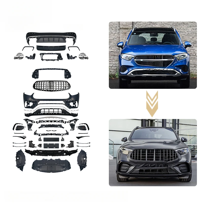 High Quality Premium ABS Body Kit Perfect Match Fast Installation For GLC X254 2023+ Exterior Upgrade Parts