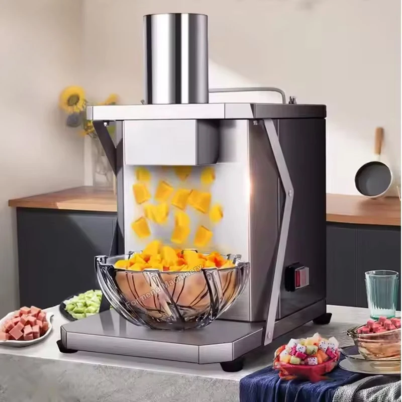 Multifunctional Electric Slicer Automatic Vegetable and Fruit Cutting Machine Commercial Carrot Onion Slicer Shredder Household
