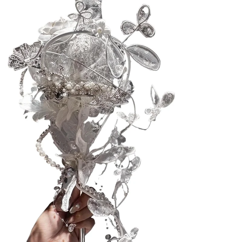 

Western-style scepter bouquet, wedding festival gift for girlfriend and bride, hand carry