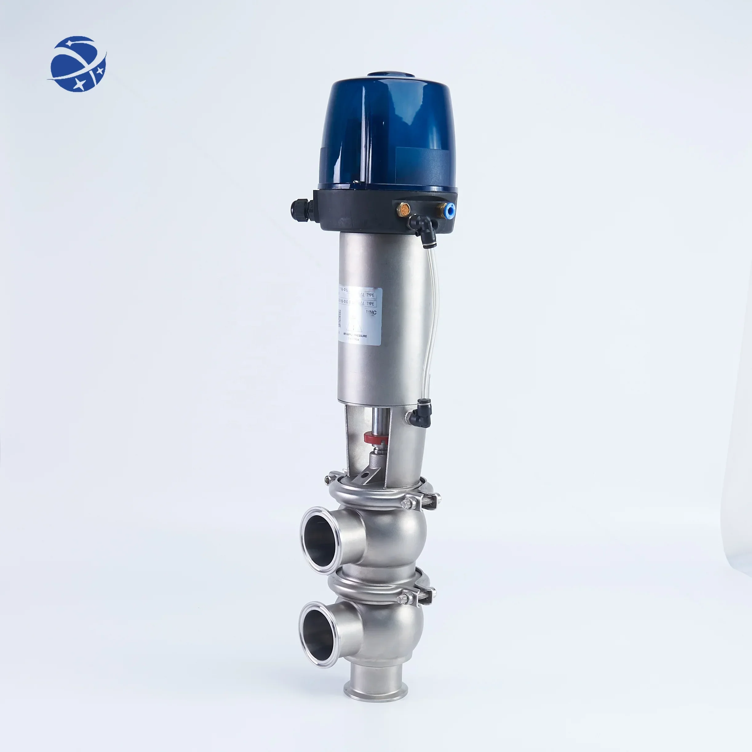 Sanitary Stainless Steel Intelligent Pneumatic Reversing Valve