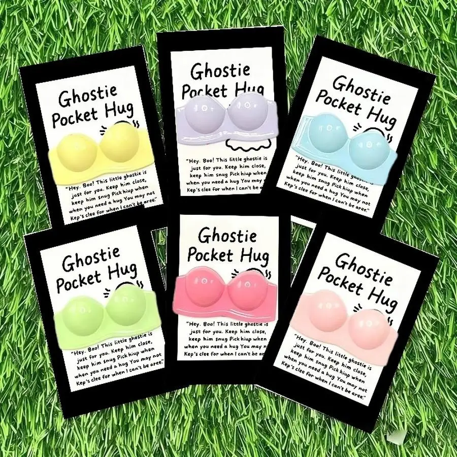 1/5/10/20/50/100pcs Cute A good friend is like a bra Novel bra pocket hug gift card set, synthetic resin, unique encouragement c