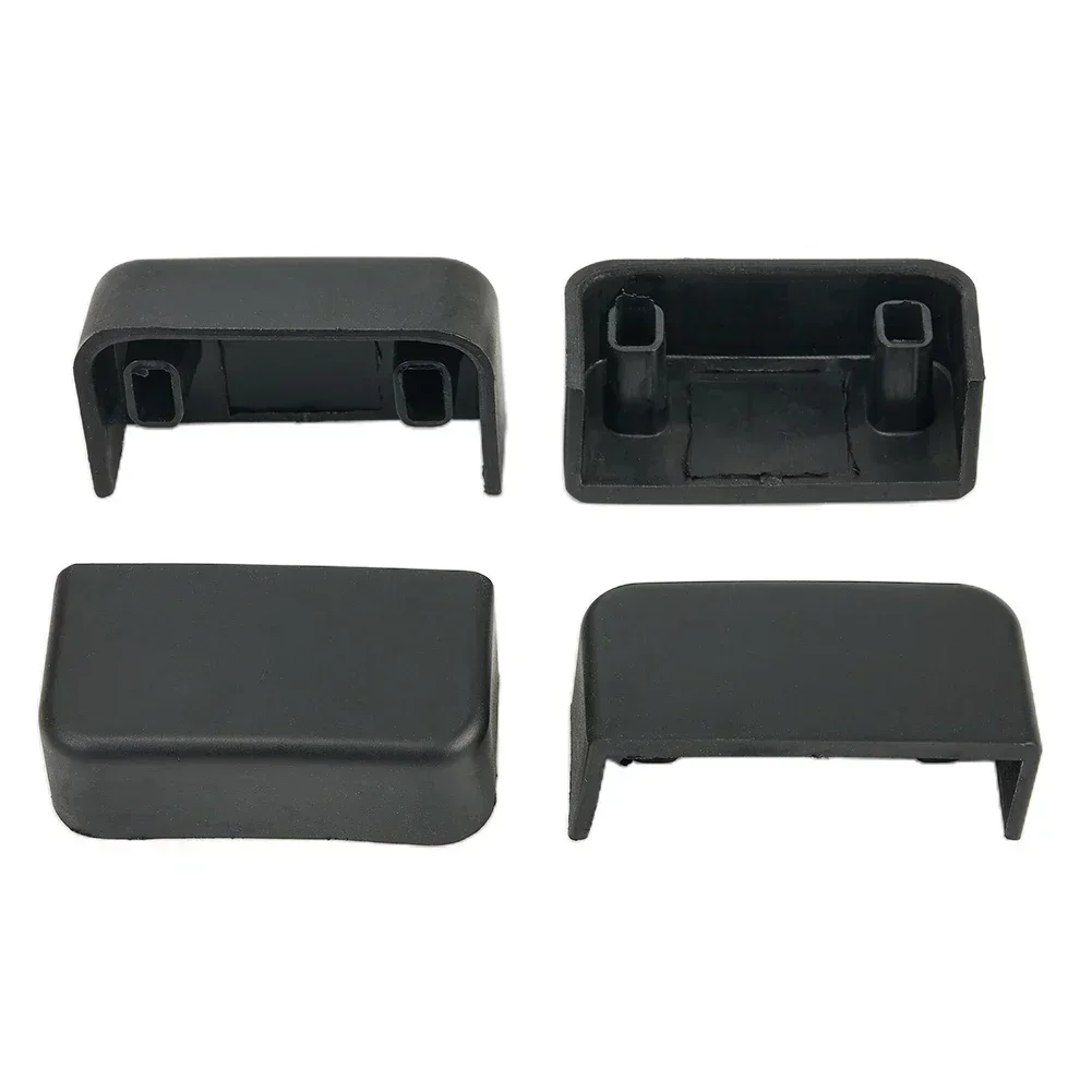 4Pcs Rear Seat Slide Rail Anti-kick Rubber Plug Modified For Tesla Model Y/3 2020-2021 Rear Seat Track Automobile Accessories