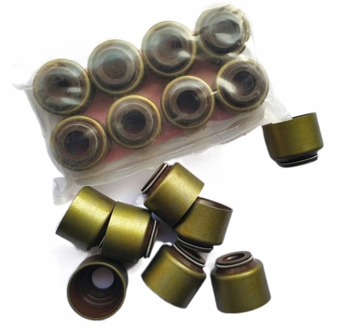 1 set of valve oil seal for weifang Ricardo R6105AZD R6105AZLD R6105IZLD diesel engine parts 100kw 120kw diesel generator parts