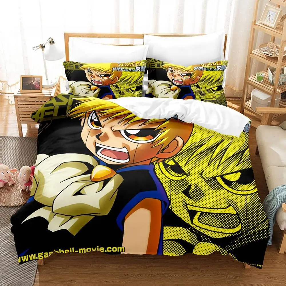 

3d Print Anime Zatch Bell! Bedding Set Single Twin Full Queen King Size Bed Set Adult Kid Bedroom Duvet Cover Sets Home Textiles