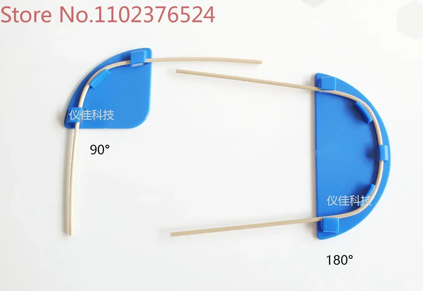 

5PCS Pipeline elbow 1/16 "PEEK pipeline L-shaped U-shaped holder