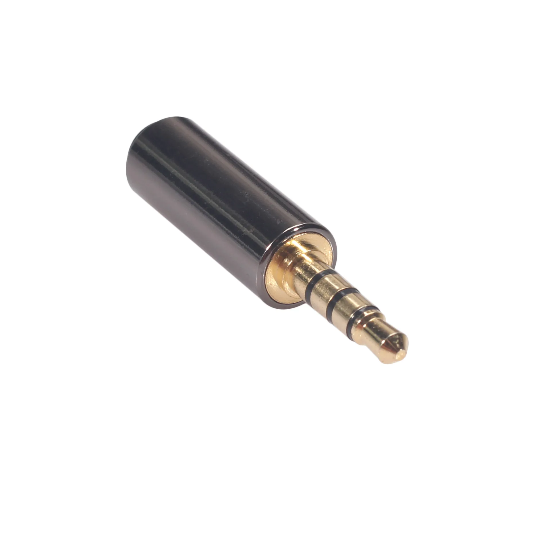 Gold-plated 3.5mm male to female Apple Android CTIA to OMTP bidirectional mutual conversion adapter