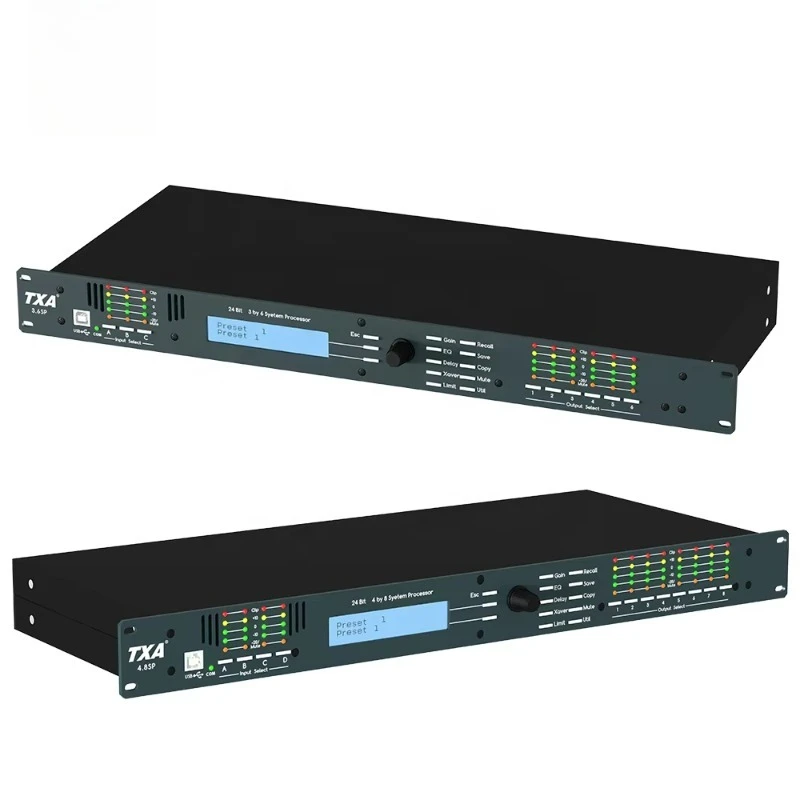 3.6/4.8SP Digital Speaker Processor with DSP Speaker Management Digital Processor