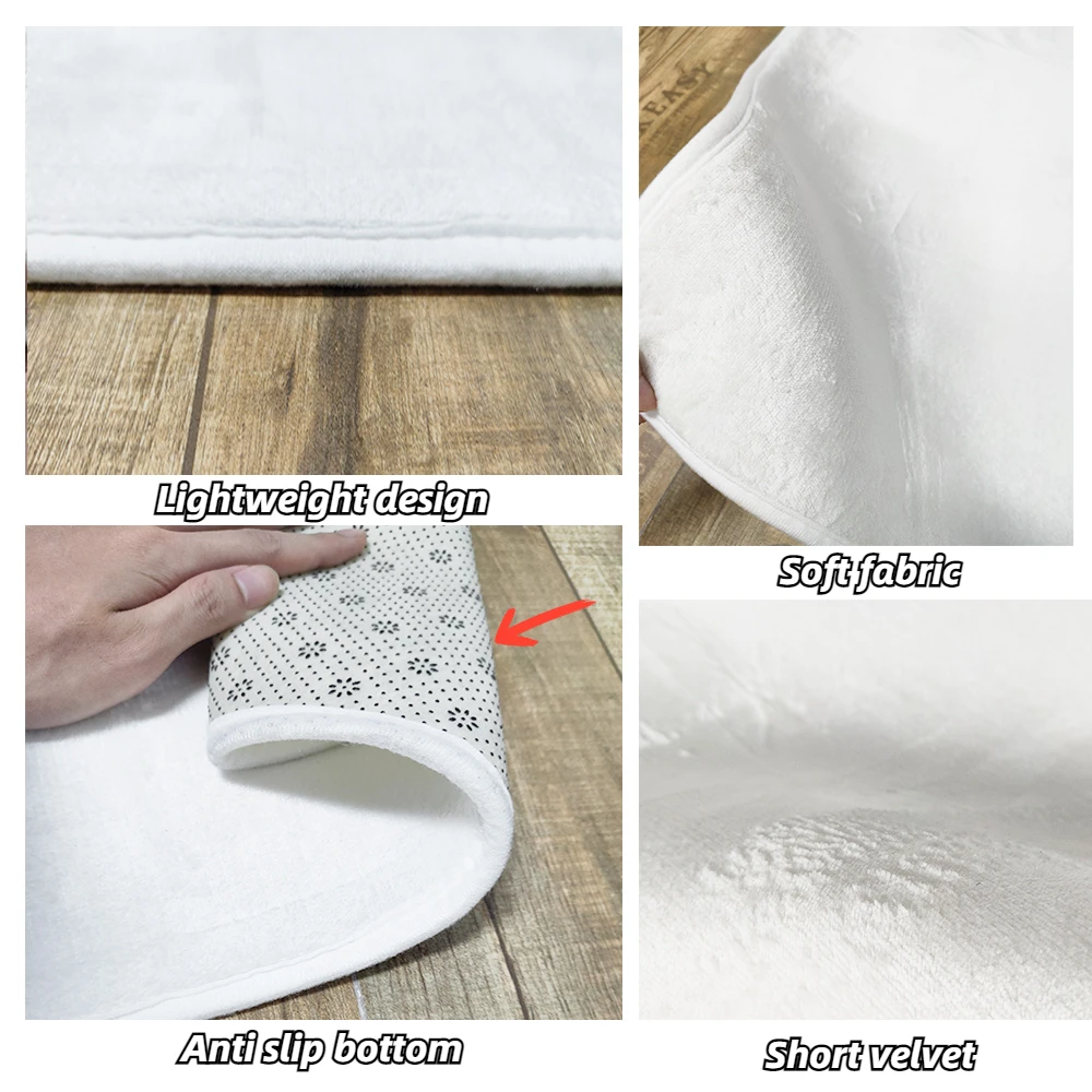 Nordic Carpet Living Room Household Large Size Floor Mat Bedroom Decoration Area Rug Washable Room Decor Sofa Coffee Tables Mats