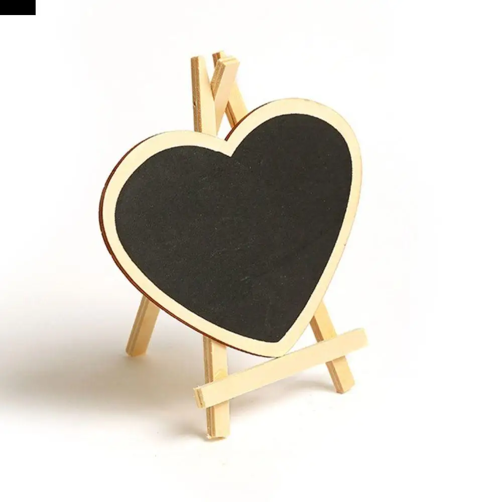

Wipeable Children Guide Board Writting Desk Display Mini Blackboard Wooden Easel Reminder Board Chalkboard With Stand