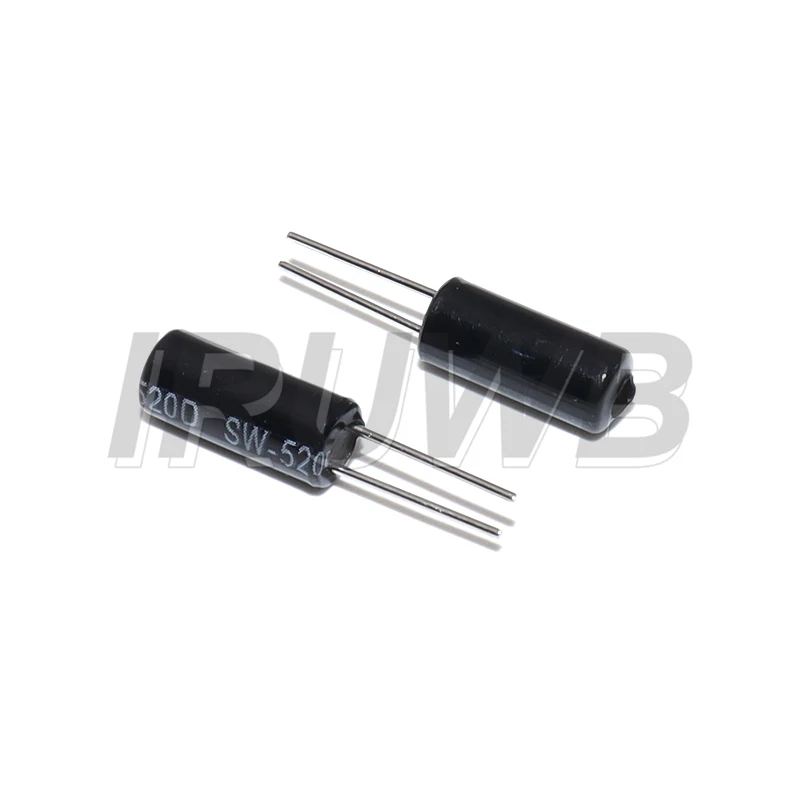 10PCS 5.2 * 11.5 Angle Switch Tilt Switch SW-520D SW520D Vibration Switch Ball Switch