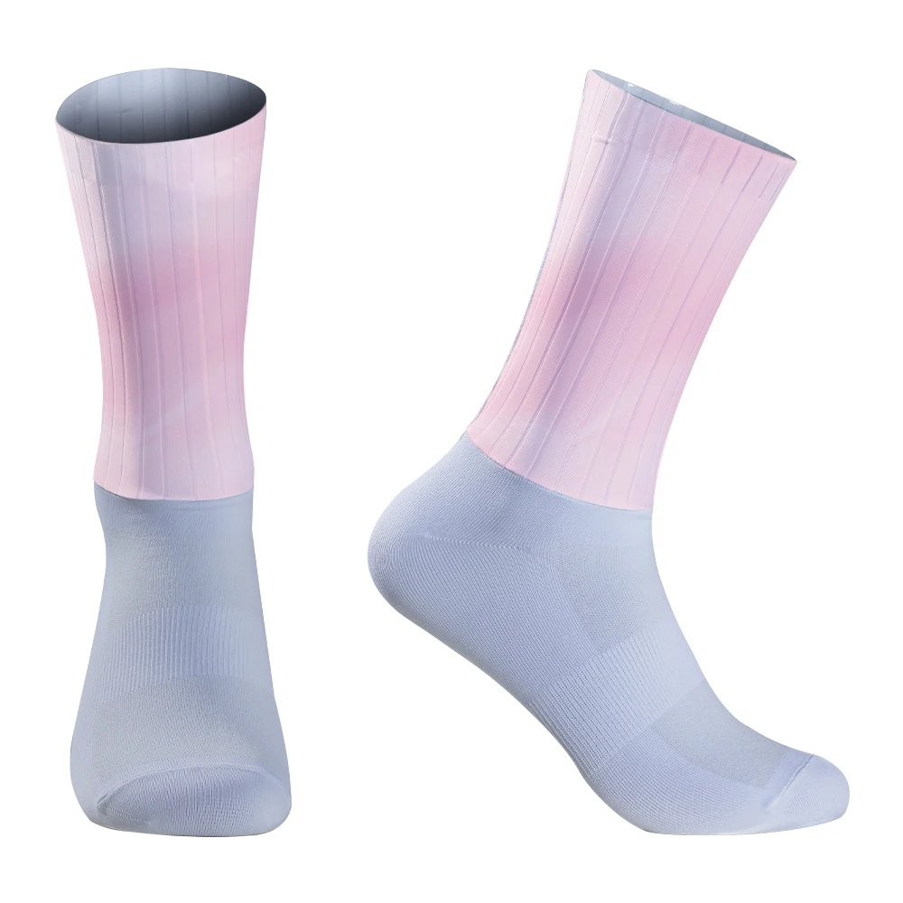 Atmungsaktive rutsch feste Silica Pro Gel Sports ocken Sommer Aero Bike Team Rad socken Männer Frauen 2024 neu