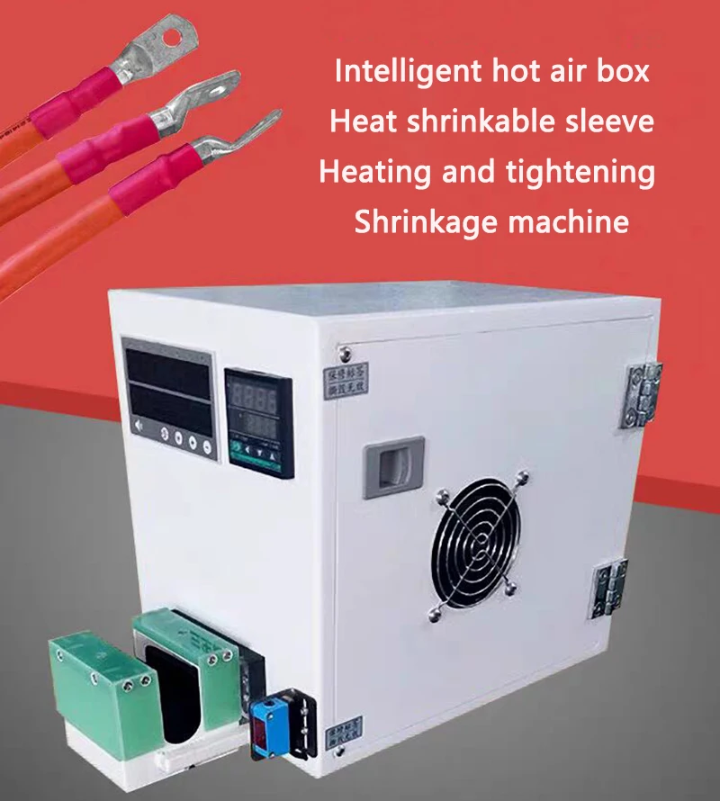 

Semi-Automatic Heat shrink Tubing Heating and Shrinkage machine Electronic wire Baking and Shrinking machine