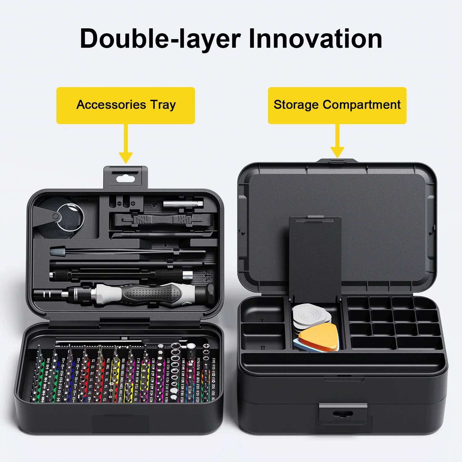 132-in-1 Precision Screwdriver Set: Manual Repair Tool for Mobile Phones, Computers, Laptops, Cameras and Watches