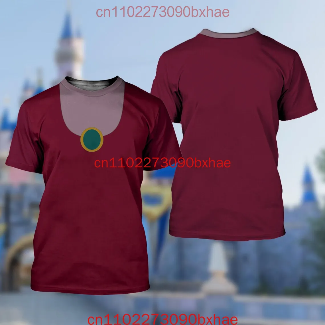 

New Disney Fairy Grand Duke T-Shirt Cartoon Cosplay Costume Men's and Women's Children's Short sleeved T-shirt