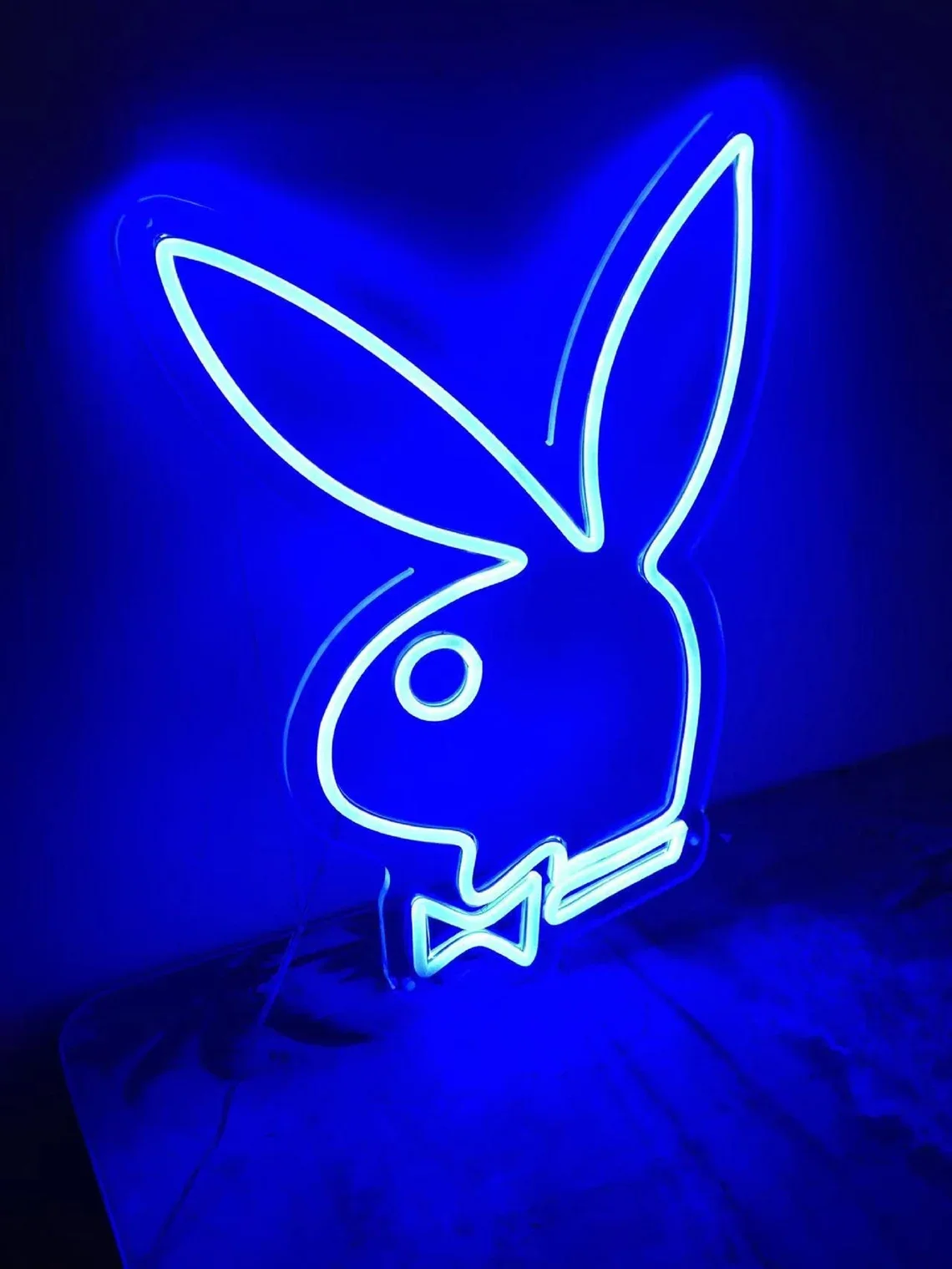 Rabbit Neon Sign Bunny Neon Wall Art Signs Custom Neon Sign Home Decoration Gift For Teen