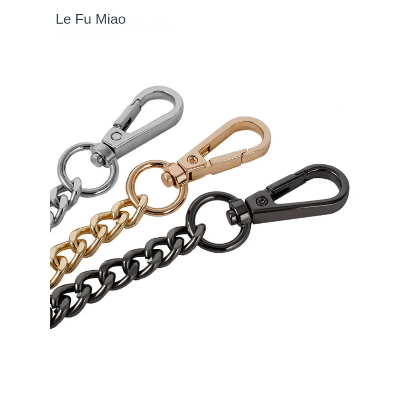 Adjustable Leather Strap Bag Chain Replacement Flat Pattern Shoulder Straps Accessories Chain Crossbody Strap for Bag
