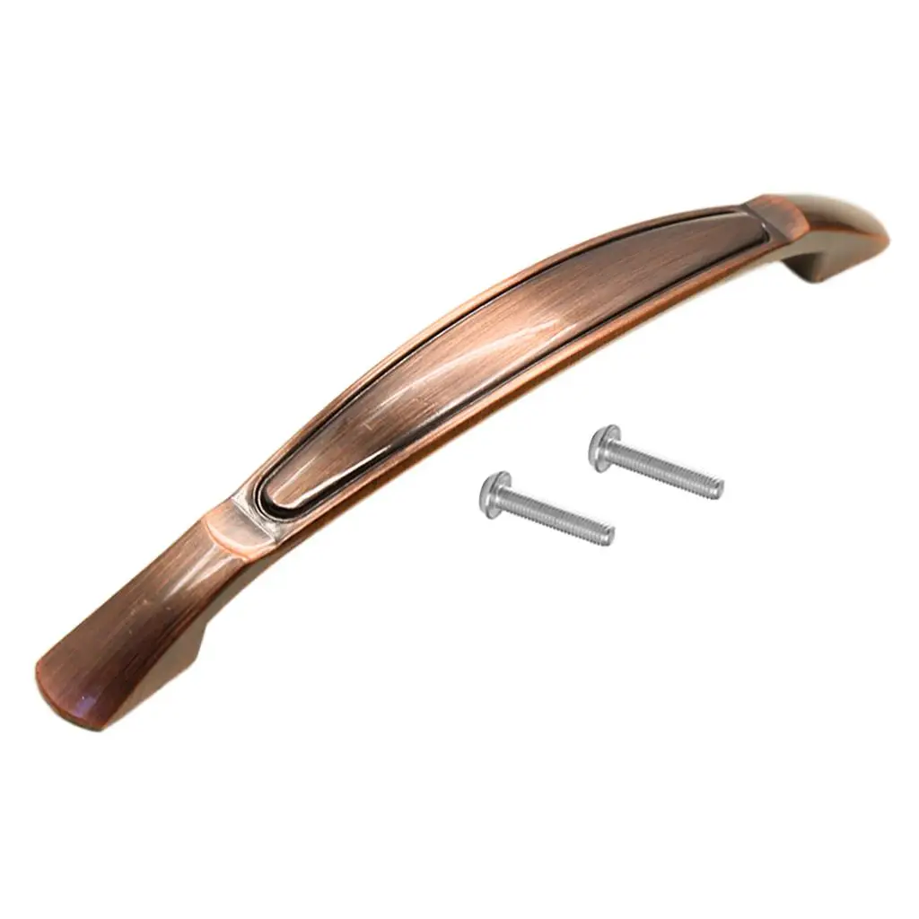 European Style Furniture Handle Pull Bar Zinc Alloy Cupboard Door Hardware for Interior Decoration