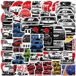 10/30/50PCS Japan JDM Racing Car Anime Graffiti Sticker Laptop Motorcycle Car Skateboard Waterproof Decal Kids Toy Gift Sticker