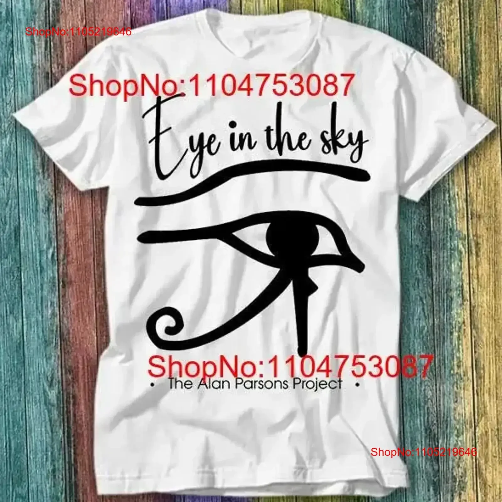 The Alan Parsons Project Eye In Sky T Shirt Top 349 vintage Washed Versatile Comfortable fashion For Everyday Wear vintage
