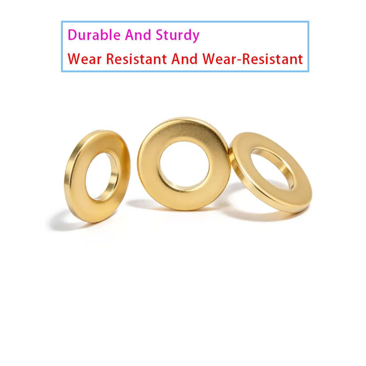 GB97 Brass Solid Flat Washer M2 M2.5 M3 M4 M5 M6 M8 M10 M12 M14 M16 M18 M20 M22