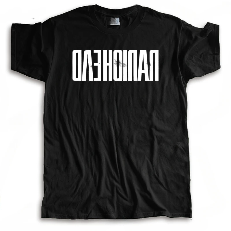 Radiohead Backwards Soft Fitted Fashion cotton Unisex Teeshirt Euro size Hot sale homme summer t-shirt brand o-neck teeshirt